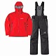 EverGreen Rain Suit EGRS-302 3L Red/Black