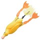 Savage Gear 3D Hollow Duckling weedless S 7,5см. 15гр. #03-Yellow